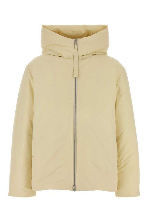 Jil Sander Cream Polyester Down Jacket - J47AF0159-74276-279