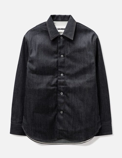 Jil Sander Denim Shirt - Dark Blue
