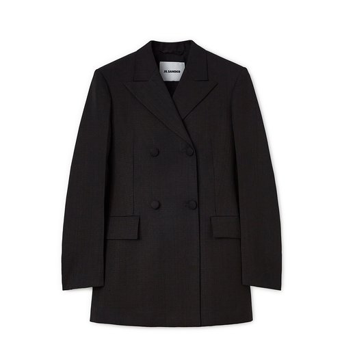 Jil Sander Double-breasted Jacket - Black - J02BN0010J65005