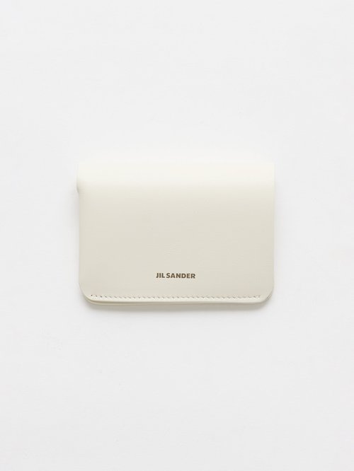 Jil Sander Double Card Wallet Eggshell - Col 106 - J25UI0008-P5459-106