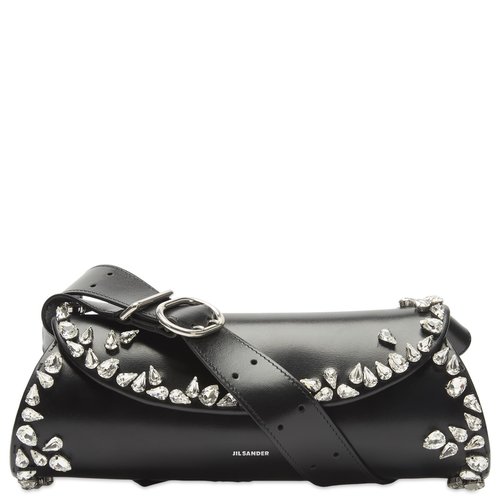Jil Sander Embellished Cannolo Handbag - Black - J07WD0023-P5610-001