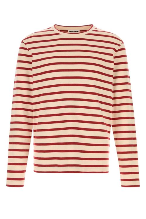 Jil Sander Embroidered Cotton T-shirt - J47NH0002-46497-649