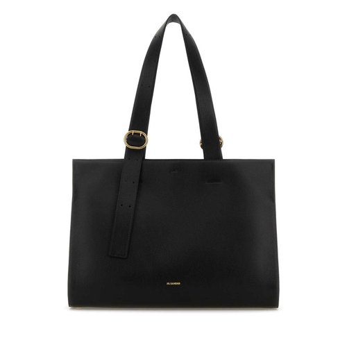 Jil Sander Leather Shopping Bag - Black - J08WC0009-P8931-001