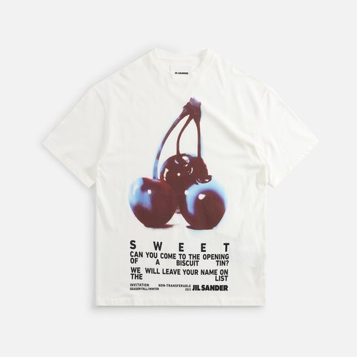 Jil Sander Lightweight Cotton Jersey Night Shimmer Tee - Multi - J1GC0131J-20117-196