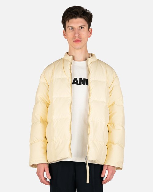 Jil Sander Lightweight Ripstop Down Jacket - Light Beige - JPUU440094-MU461200A-279