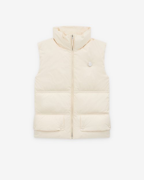 Jil Sander Moncler Chlorine Down Gilet - Irish Cream - J53AF0004