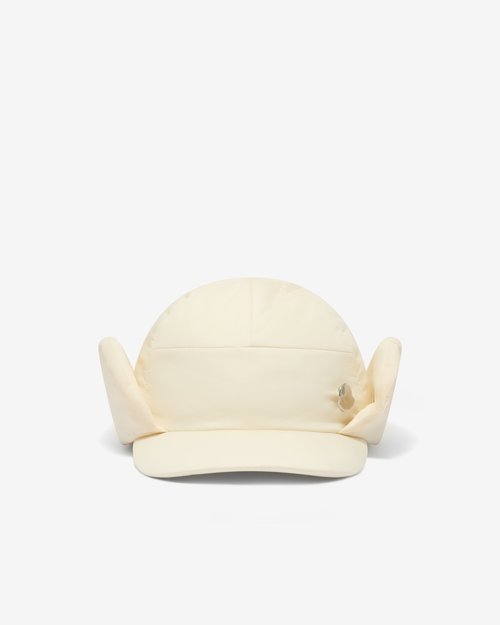 Jil Sander Moncler Padded Cap - Optic White - J54TC0001