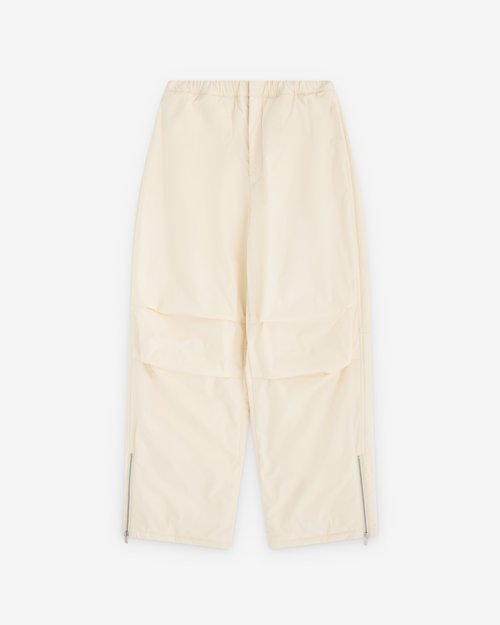 Jil Sander Moncler Straight Leg Cotton Pants - Irish Cream - J54KA0017