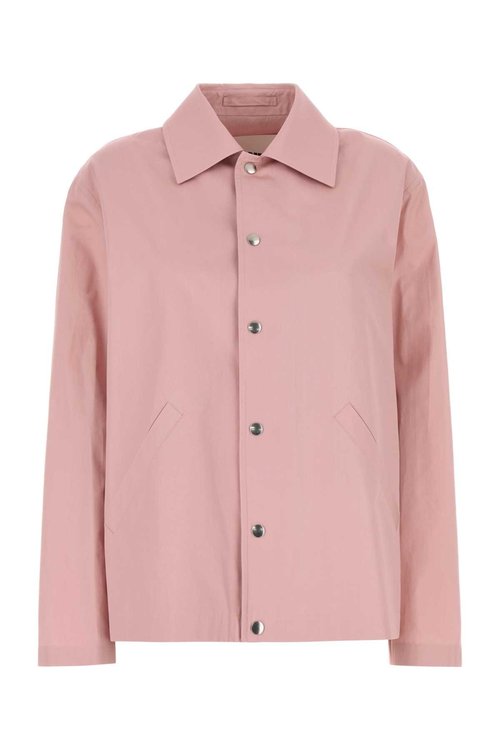 Jil Sander Pink Taffeta Jacket - J53BN0004-45306-671