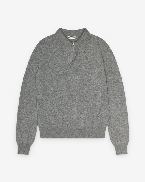 Jil Sander Polo Shirt - Glass - J61GL0003