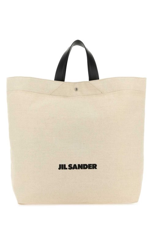 Jil Sander Sand Canvas Flat Shopping Bag - 280 - J07WC0026P4917_280