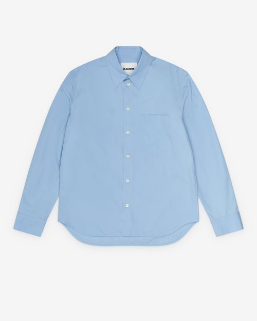 Jil Sander Shirt - Powder Blue - J22DL0352