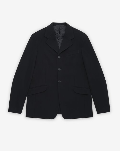 Jil Sander Single-Breasted Jacket - Black - J21BN0227-J70218-001