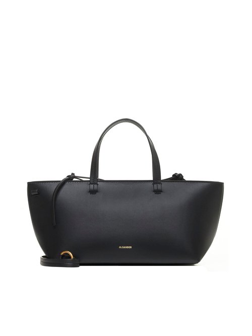 Jil Sander Small Bateau Tote Bag - Black - J08ZH0052P7223_001