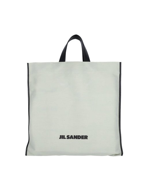 Jil Sander square Tote Bag - Green/White - J07WD0105 P7328449