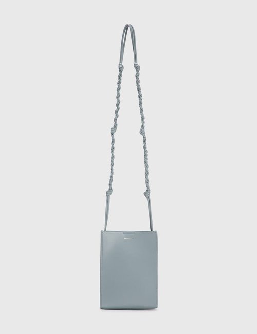 Jil Sander Tangle Leather Bag - Dusty Blue