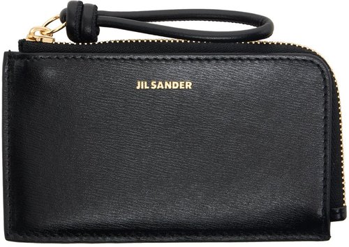 Jil Sander Zip Coin Pouch - Black - J07UI0003_P4841001