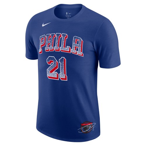 Joel Embiid Philadelphia 76ers Select Series Nike NBA T-Shirt - Rush Blue - HQ1321-495