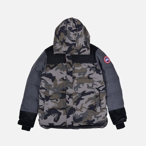 Junya Wantanabe Man X Canada Goose Macmillan Parka - Grey/Camo - WF-J901-100