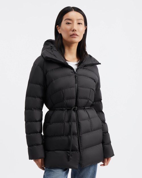 Kanuk Abinger Cinched Puffer - Matte Black - 10409
