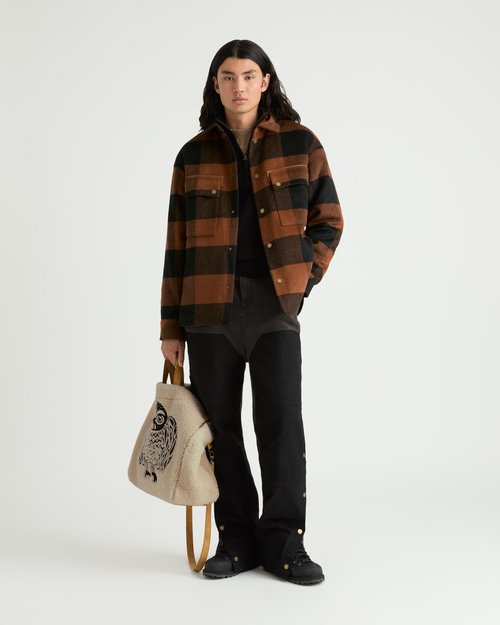 Kanuk Bromont Buffalo Plaid Shacket - KMF25-D404