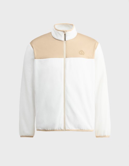 Kanuk Comox Fleece - White and Beige - 11012-1325