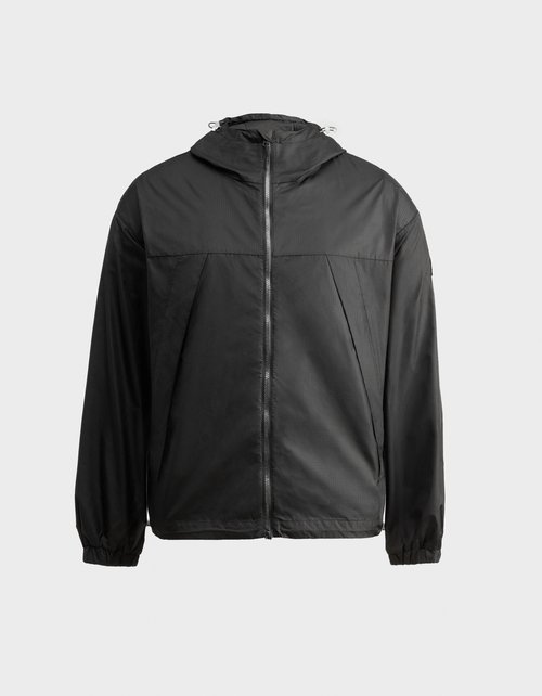 Kanuk Langley Windbreaker with hood - Black Ripstop - 11005-1176