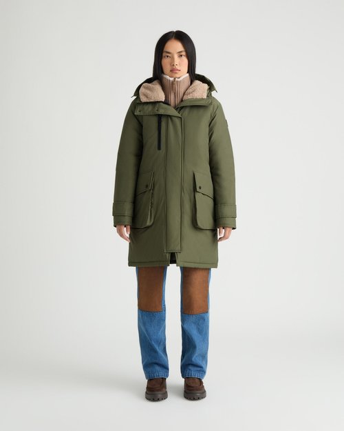 Kanuk Mahikan Hooded Sherpa Parka - 10204