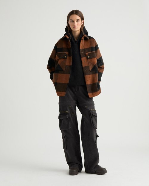 Kanuk Matane Buffalo Plaid Shacket - KWF25-D303
