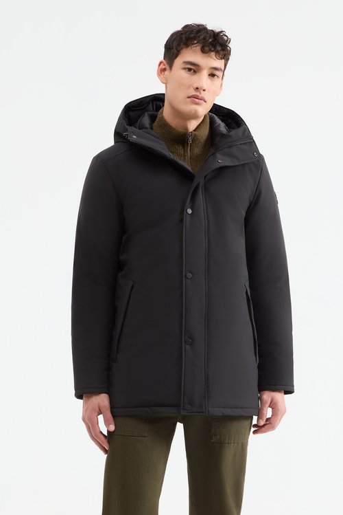 Kanuk Mont-Royal Hooded Coat - Jet Black - 10586