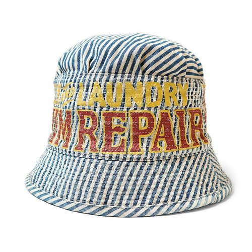 KAPITAL 10Oz Hickoree Laundry Hat - K2409XH512