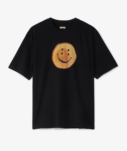 KAPITAL 20/-Jersey Rainbowy Crew T-Shirt - EK-1375-BLK