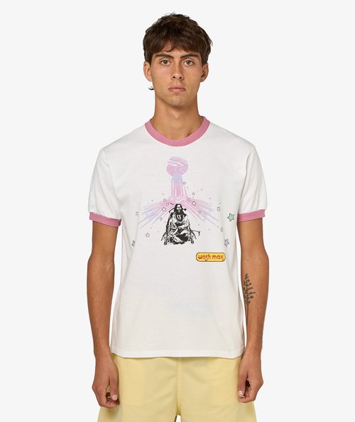 KAPITAL 20/-Jersey Ringer T-Shirt - K2504SC188-WH