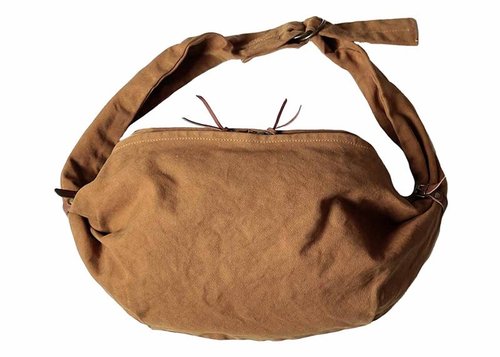 KAPITAL #6 Canvas Snufkin Bag - Camel