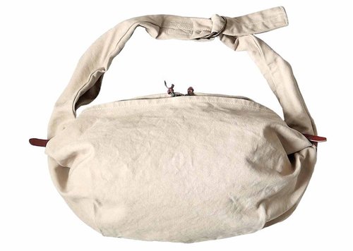 KAPITAL #6 Canvas Snufkin Bag - Natural