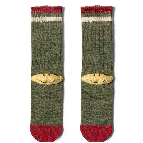 KAPITAL 72 Yarns Wool Ivy Smile Socks - EK-563