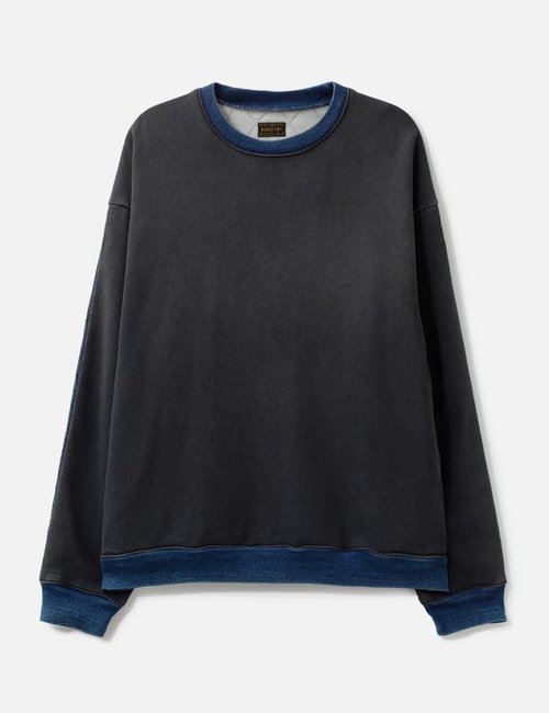KAPITAL American Quilt Big Crewneck - Grey