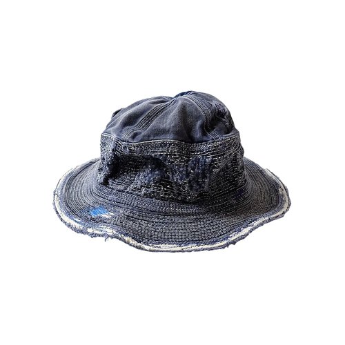 KAPITAL Chino The Old Man And The Sea Hat - Crash Remake - EK 1368 NAVY