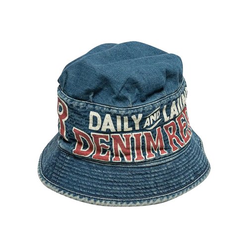 KAPITAL Denim Laundry Hat | Blue | Size Onesize - K2409XH511 PRO