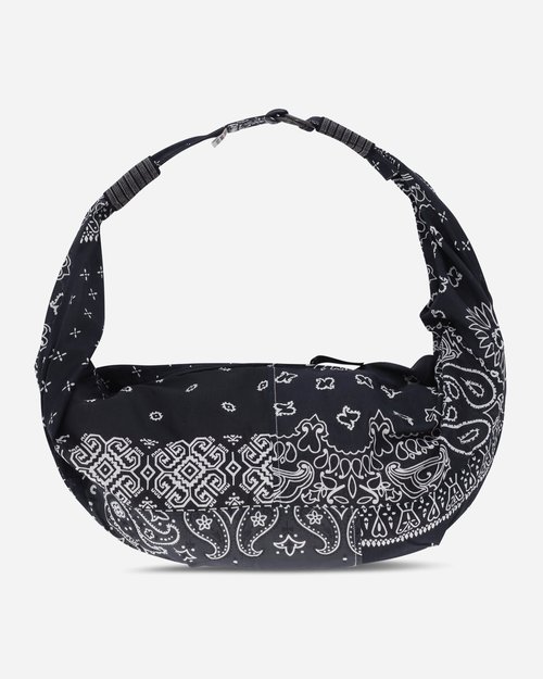 KAPITAL Gauze Bandana Beach Snufkin Bag Black - EK-911XB BLACK