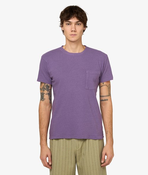 KAPITAL Gauze Pocket T-Shirt - EK-442SC-PUR