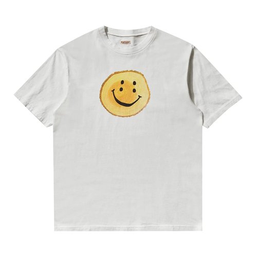 KAPITAL Jersey Crew T-Shirt | Size M - Rainbowy Trunk - EK 1375SC WHIT