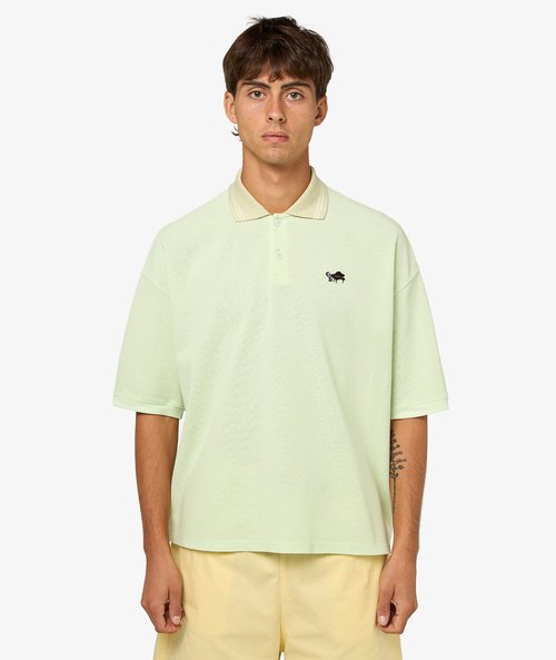 KAPITAL Pique Box Polo Shirt - K2504SC187-LGR