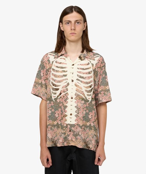 KAPITAL Sakura-Bone Aloha Shirt - K2503SS049-KHA