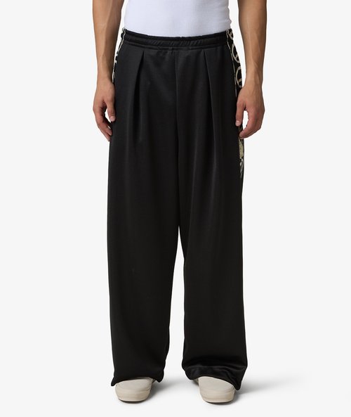 KAPITAL Smooth Jersey TH.DD Baggy Track Pants - K2503LP107-BLK