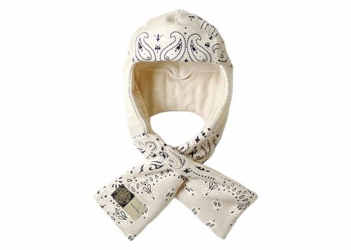 KAPITAL SWT Knit Bandana Kesa Cap - Natural