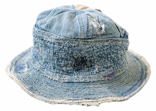 KAPITAL The Old Man And The Sea 11.5oz Denim Hat - Indigo