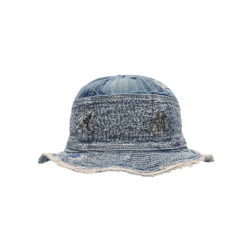 KAPITAL The Old Man And The Sea Hat | Size Onesize - Crash Remake - EK 1534XH BLUE