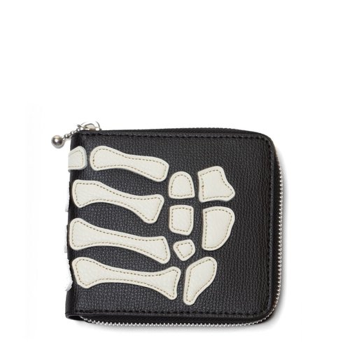 KAPITAL Thumb Up Bone Band Zip Wallet - K2503XG522