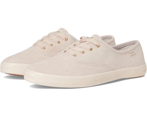 Keds Champion Luxe Lace-Up - Blush Luxe Suede - KW-CHAMP-8C-680